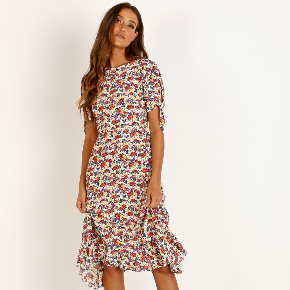 FAITHFULL THE BRAND Emilia Midi Dress